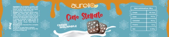 Cielo stellato - crema spalmabile 214g